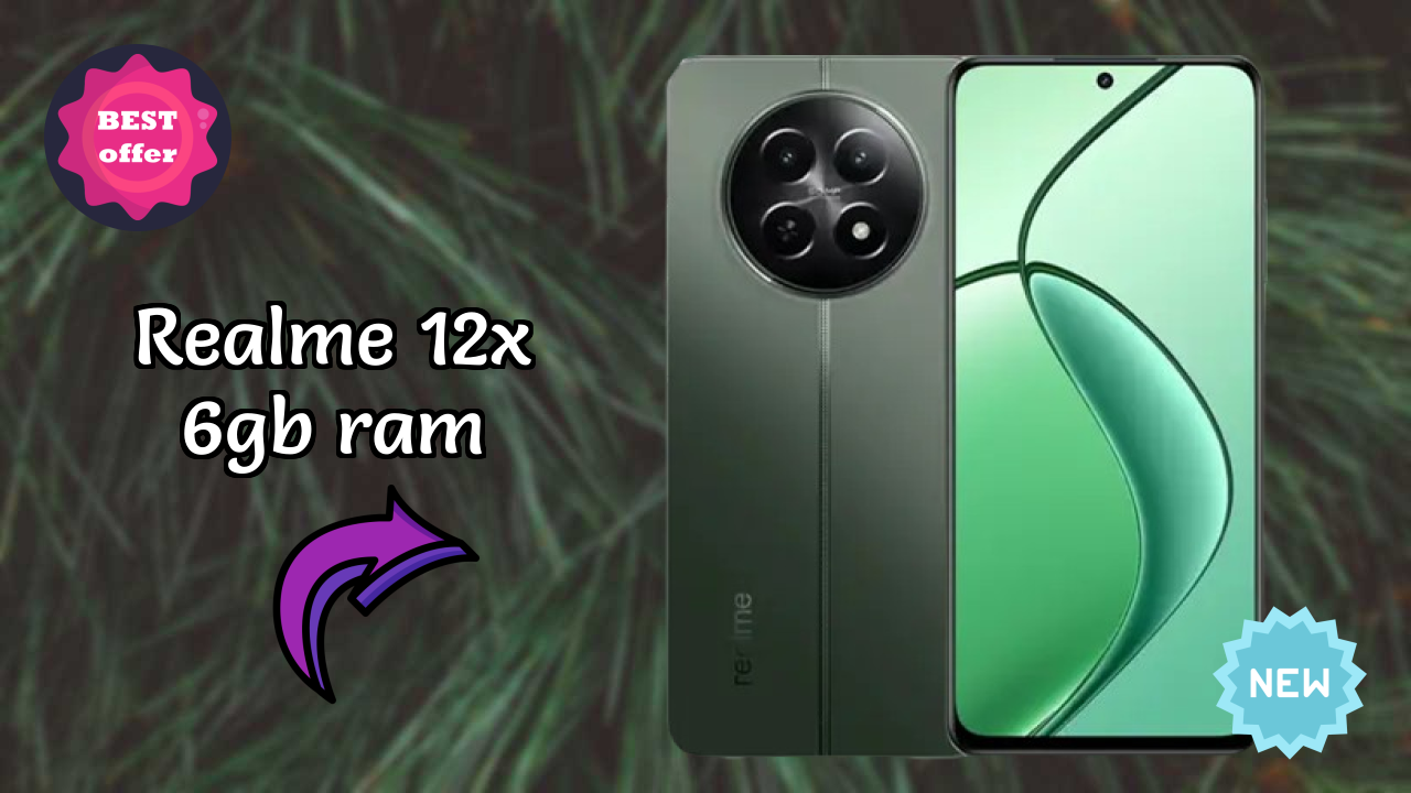 Realme 12x 6GB RAM Price Drop Alert: Now Just ₹12,699