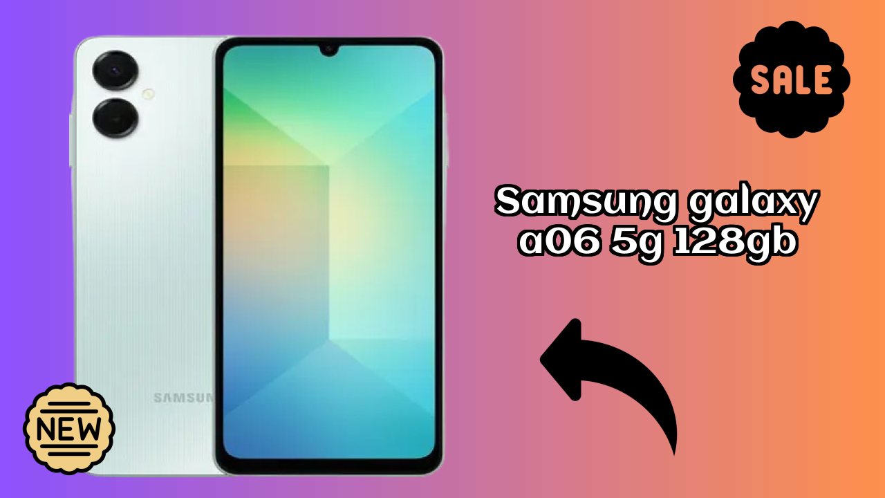 Samsung Galaxy A06 5G 128GB Display Analysis: 6.7 Inches (17.02 Cm) Screen