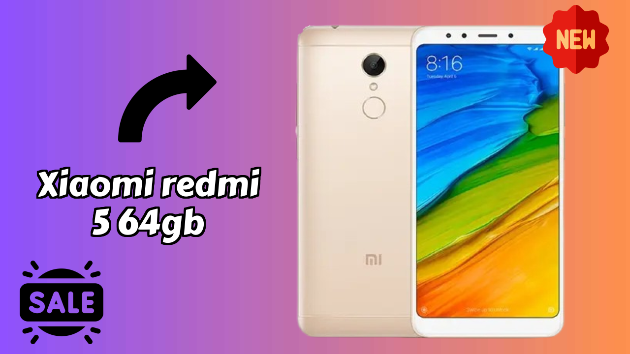 Xiaomi Redmi 5 64GB Display Quality: 5.7 Inches (14.48 Cm) Screen